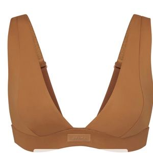 SKIMS Swim Plunge Bikini Top.